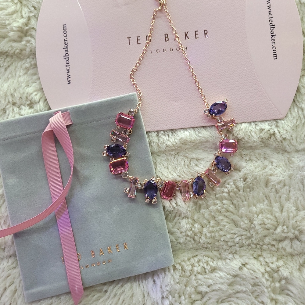 🍒NWT🍒 RARE TED BAKER CRYSTAL NECKLACE